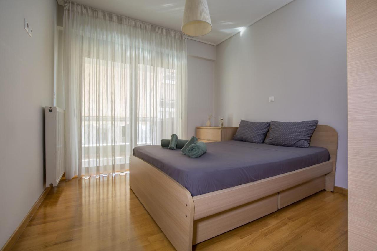 Lovely New Βuild Flat Near Metro - Free Parking Athena Bagian luar foto