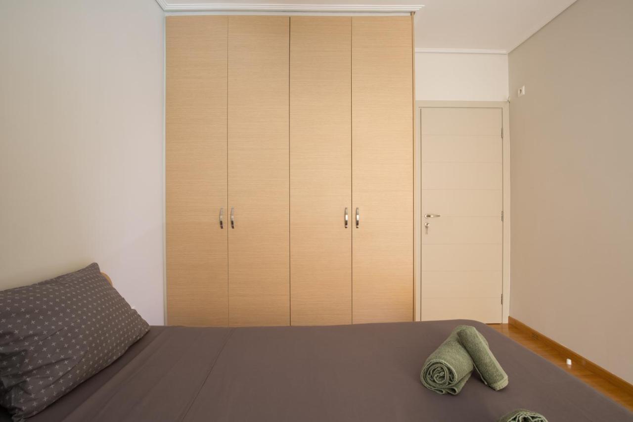 Lovely New Βuild Flat Near Metro - Free Parking Athena Bagian luar foto