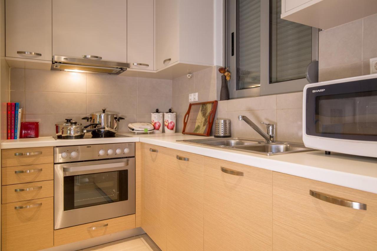 Lovely New Βuild Flat Near Metro - Free Parking Athena Bagian luar foto
